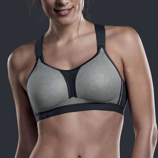 Sport-BH - ANITA Active - DynamiX Star - Grå - Dam Grå 95C