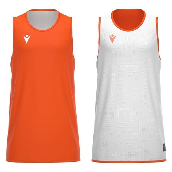 Vändbar tröja Macron X500 orange/vit XL