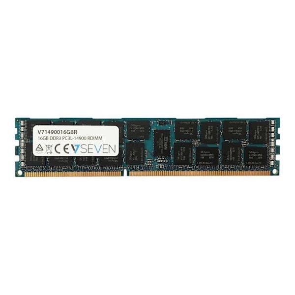 V7 RAM-modul - 16 GB DDR3-1866/PC3-14900 DDR3 SDRAM - ECC - Registrerad - DIMM