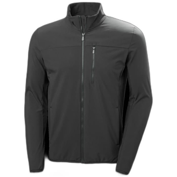 Helly Hansen Crew Softshell 2.0 väderskyddsjacka - Ebenholts - Herr - 4XL ebenholts S