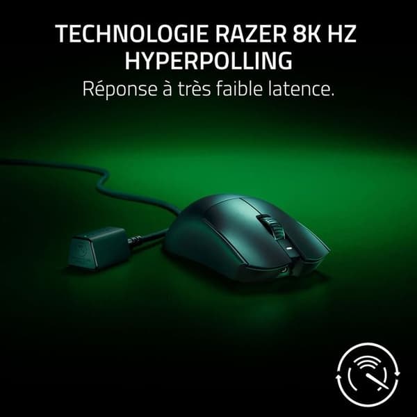 Spelmus - RAZER - Viper v3 Pro - Trådlös HyperSpeed - 35000 dpi - 6 programmerbara knappar