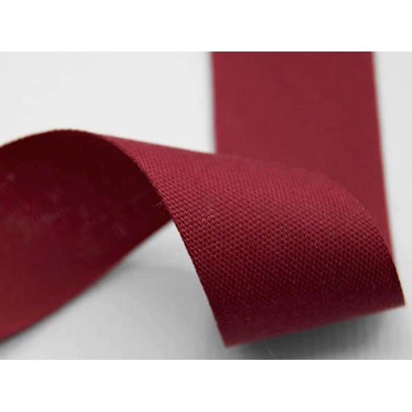 Furlanis - A600/152546 - Polyesterväv, Dekorativt Band för Förpackning, Favoriter, Italiensk Tyg - Amarant, 15 mm x 25 m