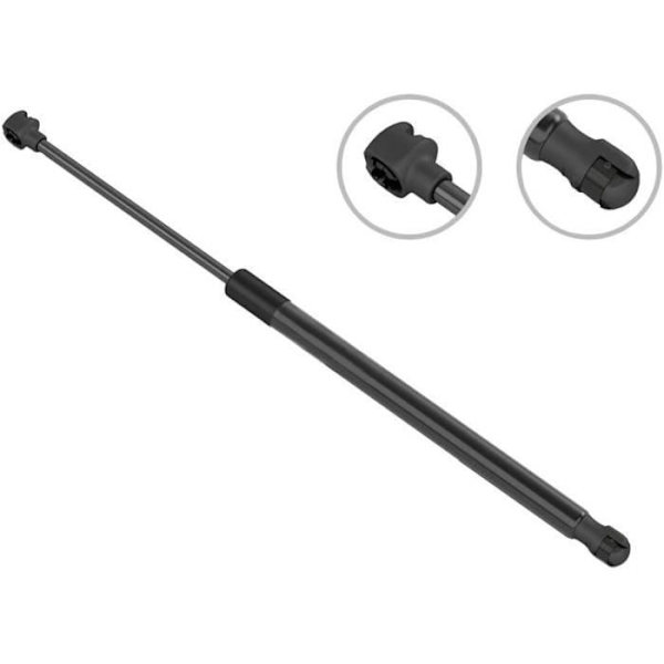 Gastryckfjäder - Stabilus - 855879 - 650 Newton - Svart - Audi TT 8S