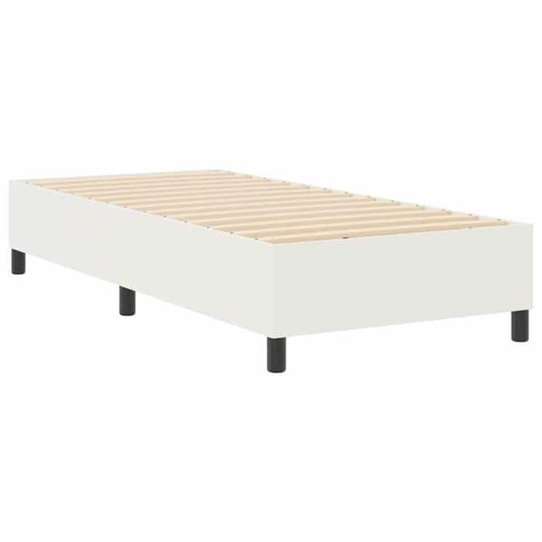vidaXL Plattformssängram Kräm 80 x 200 cm 3337379