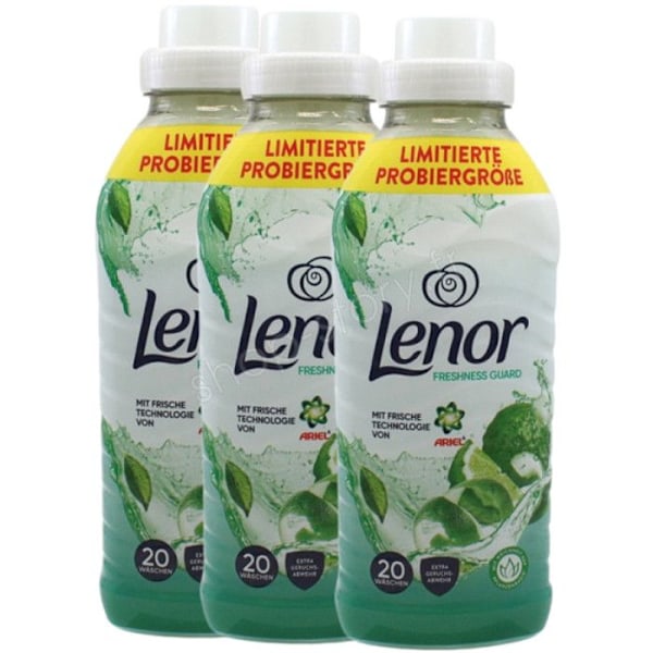 LENOR Green Intense Freshness Sköljmedelspaket - 60 tvättar