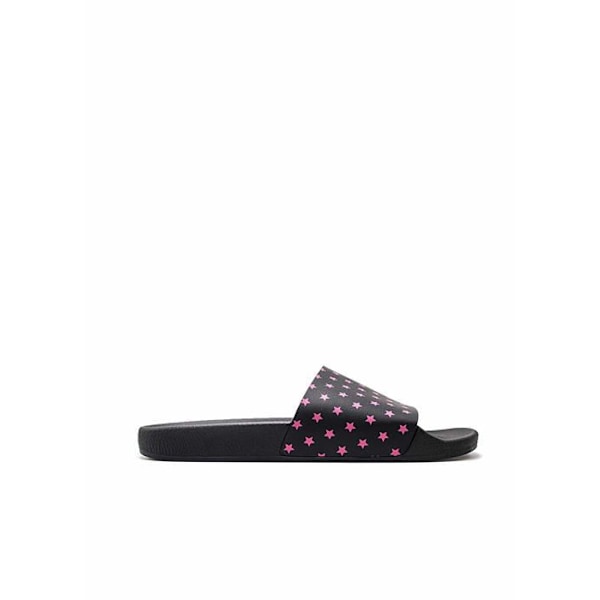 Sandal - barfota Det vita märket - K0117 - Mini Stars, unisex barnsandaler med öppen tå Rosa Neon Rosa 29