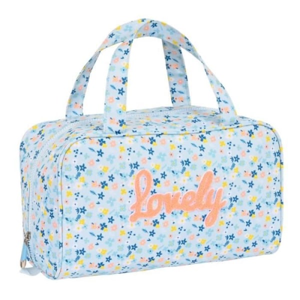 Toalettväska - Moos - Lovely - Ljusblå - Polyester 300D - 31 x 14 x 19 cm Ljusblå