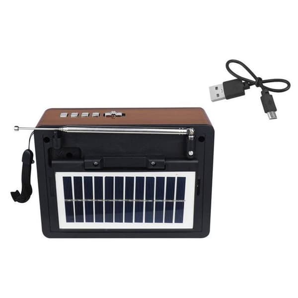 Bärbar radio - LTC - LXLTC103UBT - Bluetooth - Solpanel - FM/AM/SW