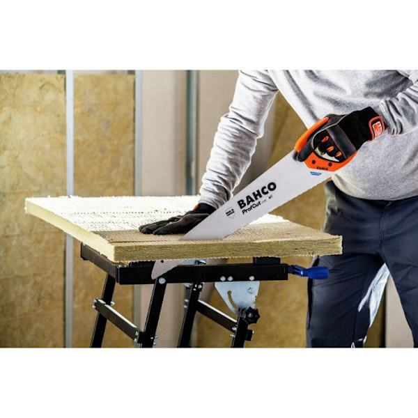 Handsåg - BAHCO - PC-22IN - 600 mm - Speciellt designad för isoleringsmaterial - Vågiga tänder