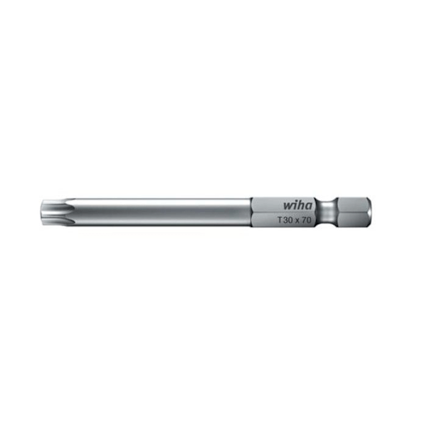 Standard TORX-tipp - WIHA - T7 - 50mm - Krom-vanadium stål - Form E 6.3 metall_metall