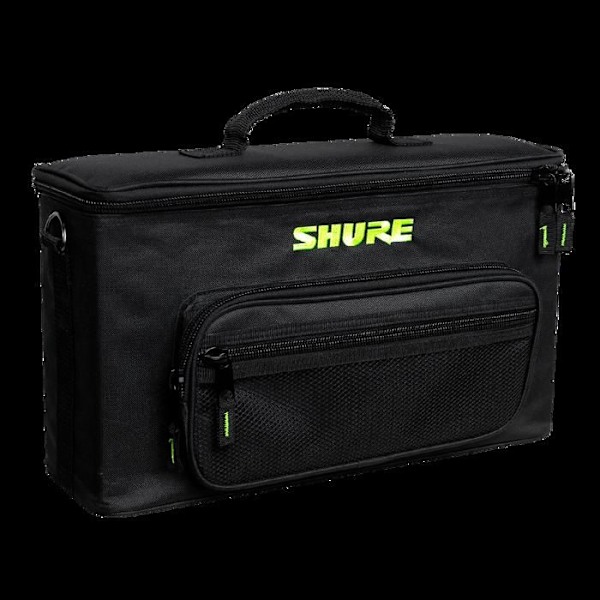 Transportväska - Shure - SH-WRLSSCARRYBAG-2 - Nylon 600D - Vadderad - För 2 HF-system Svart