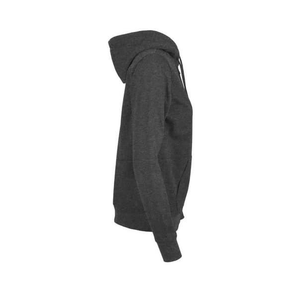 Dams zip hoodie Build Your Brand Basic - kolgrå Träkol XXXL