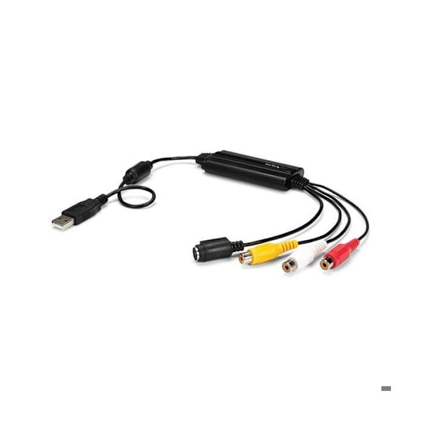 Videoadapter - StarTech.com - SVID2USB232 - NTSC/PAL/SECAM - 186 mm x 130 mm x 34 mm - Svart