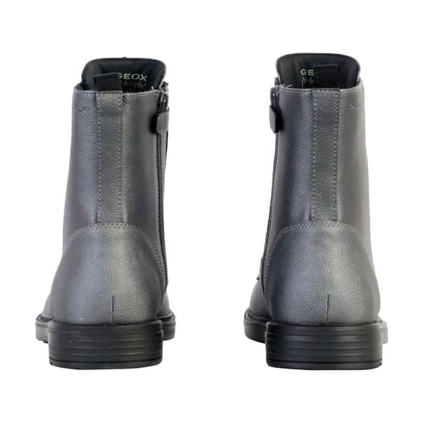 Geox Junior Eclair Synt.Lea snörkänga - Gun Pistol 34