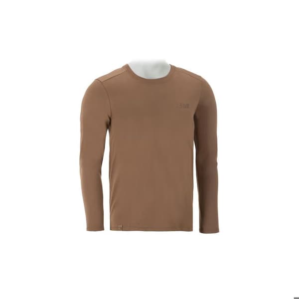 T-shirt med långa ärmar Clawgear Basic - coyote prärievarg M