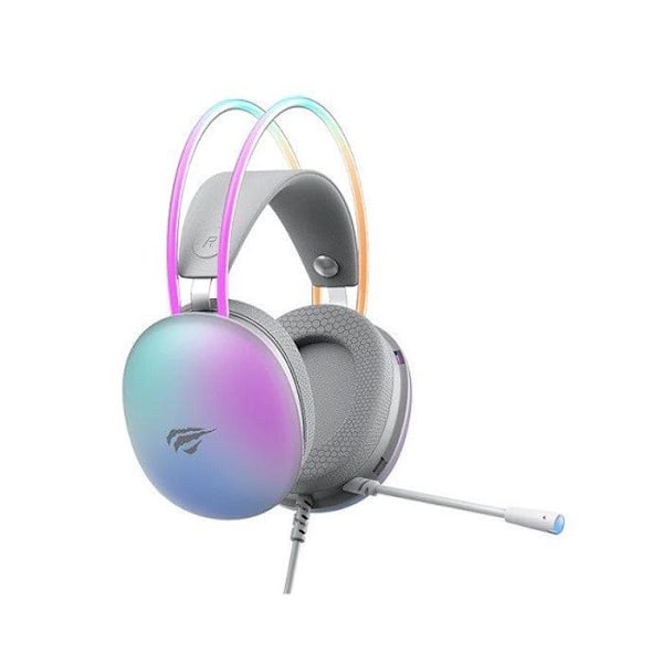 Havit hörlurar - H2037d - Spelheadset (vit)