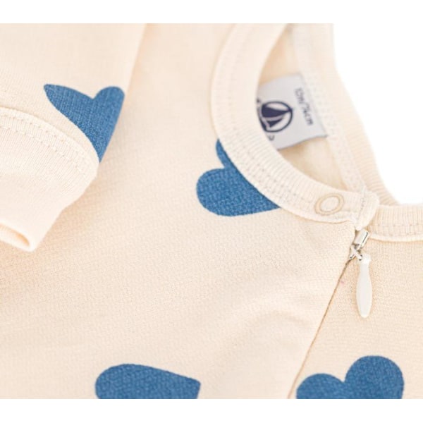 Pyjamasäck för bebis - pyjamasförvarare Petit Bateau A0B2E Sov Gott Långärmad Unisex Bebis, Avalanche/Beach 18 Månader