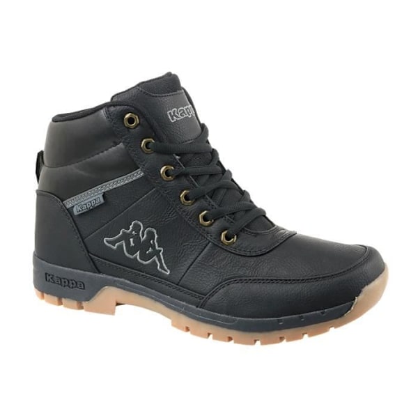 Boots Herr - Kappa - Ljusa Mid Light - Svart Läder - Storlek 46 - Snörning Svart 42