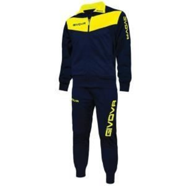 Multisporttröja - GIVOVA - TUTA VISA - Blå - Gul - Vuxen Blå M