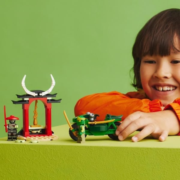 LEGO® NINJAGO 71788 Lloyd's Ninja motorcykel, leksak för barn i åldrarna 4, pedagogiskt spel, 2 minifigurer