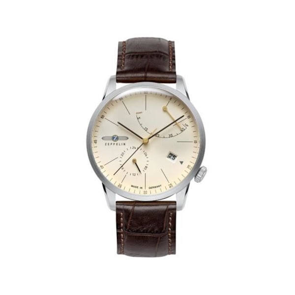 Klocka - Zeppelin - 7366-5 - Läder - Automatisk - Analog Beige