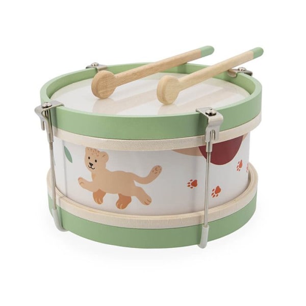 Sunshine Premier Drum - JANOD - Musikleksak - 18 månader - 25x25x13cm - Barn - Blandat Röd