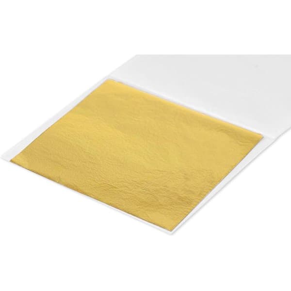 10 metalliserade ark - Guld - Kreativ hobby - Cernit