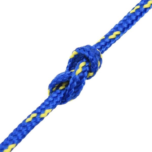 152425 vidaXL Båtrep Blå 2 mm 100 m Polypropen