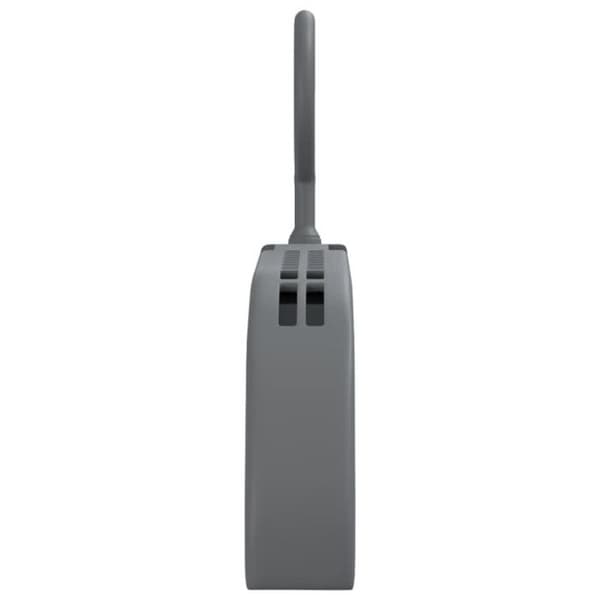 Utvidbara klädhängare - VIDAXL - Set om 5 - Grå - Plast - Modern design Grå