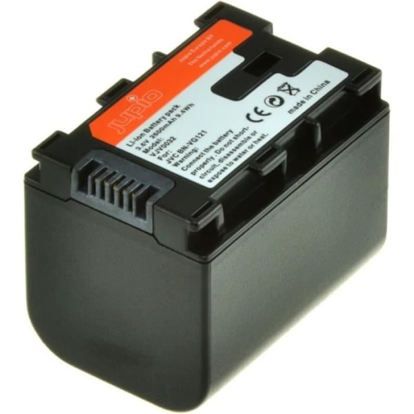 Batteri - JUPIO - VJV0032 - JVC BN-VG121 - Litium-Ion - 3,6 V - Svart
