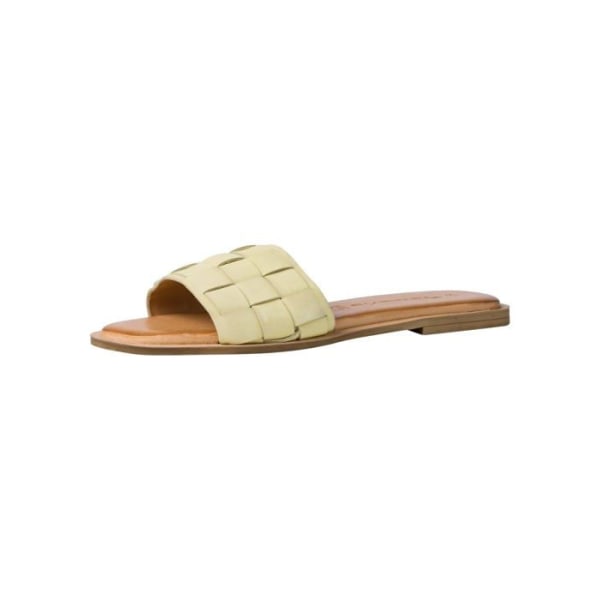 Sandal - barfota Tamaris - 1-1-27122-28 - Platt sandal för kvinnor Söt citron 37