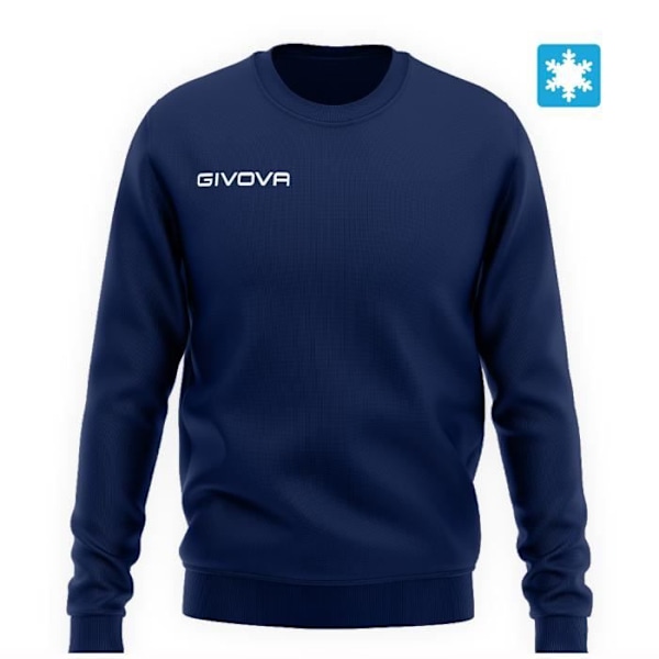 Givova sweatshirt med rund hals - marinblå - 2XL marinblå XXL