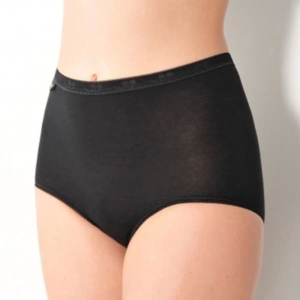 BRIEFS varumärke SLOGGI BASIC + MAXI (3 BRIEFS + 1 GRATIS) färg SVART SVART 52