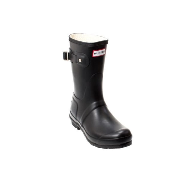 Wellington Boot Original Short för kvinnor från märket Hunter - Svart gummi Svart 37