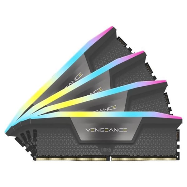 CORSAIR VENGEANCE RGB DDR5 64GB (4X16GB) 5600MHZ C36 DESKTOP MINNE