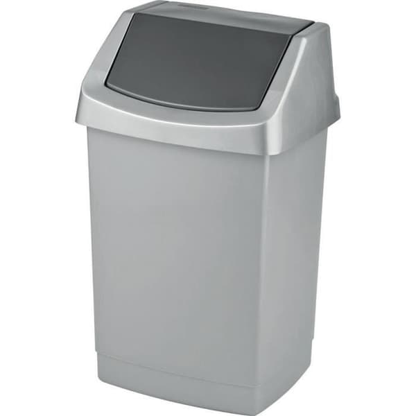 Strökorg - Curver - Click-It - 50L - Tiltbar - Grå Grå