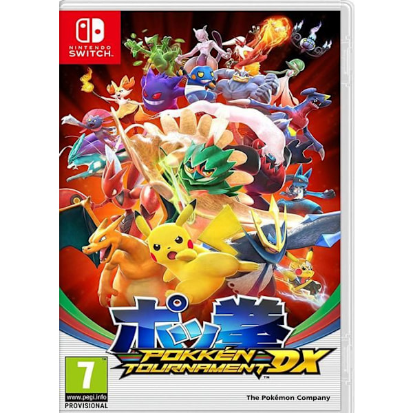 Nintendo Pokken Tournament DX - Import, spelbar på franska - 1026184
