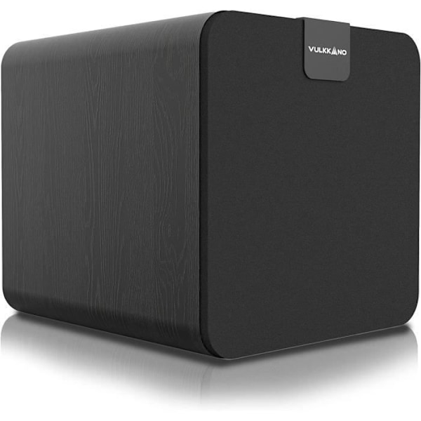 Aktiv subwoofer - Vulkkano - SUB8 - 8 Tum - 80W - Elegant svart finish