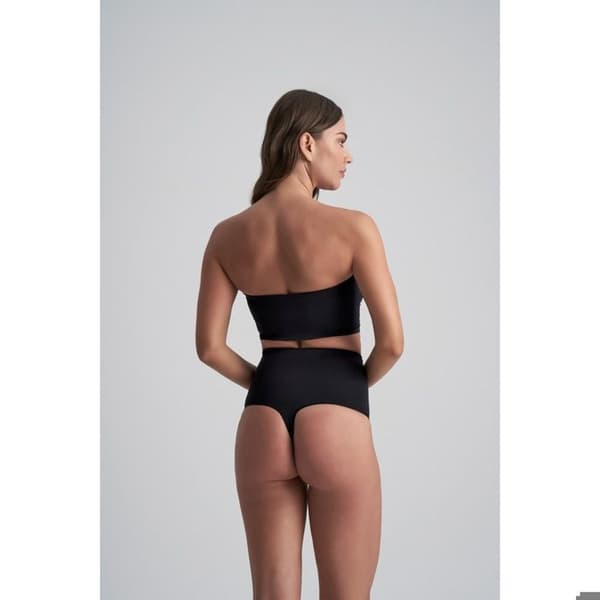 Stringtrosa för kvinnor Bye Bra Soft Touch Seamless - svart svart XL