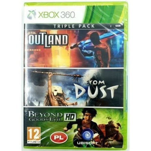 Triple Pack Ubisoft: Outlast / From Dust / Beyond good and Evil - XBOX 360 PAL