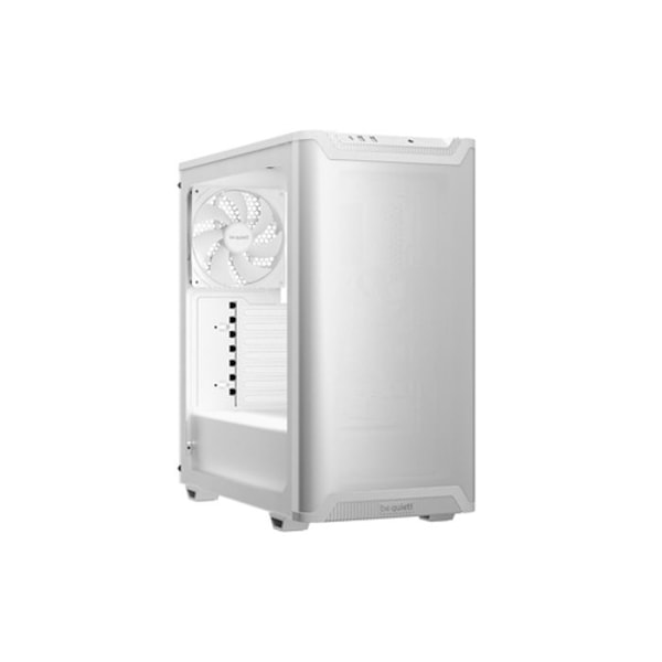 Boett för PC - Be Quiet! - Pure Base 501 - Mellan Tower - Luftflöde - Glaserad - Vit Vit