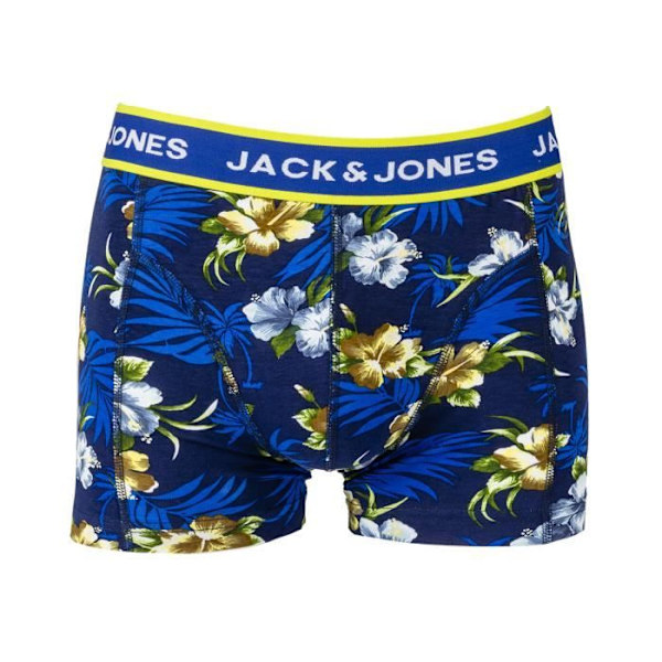 3-pack kalsonger - JACK & JONES - Svart - 95% bomull - Svart midja - Vit logotyp Svart M