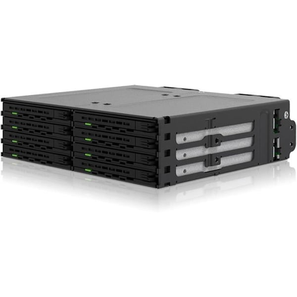 Hot Swap Rack - ICY DOCK - ExpressCage MB03 - 8 x HDD/SSD 2.5 - SATA/SAS - Svart