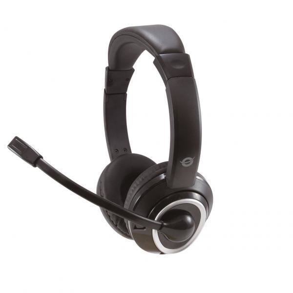 Conceptronic POLONA02B. Produkttyp: Headset, Bärstil: Pannband, Rekommenderad användning: Gaming. Teknik av