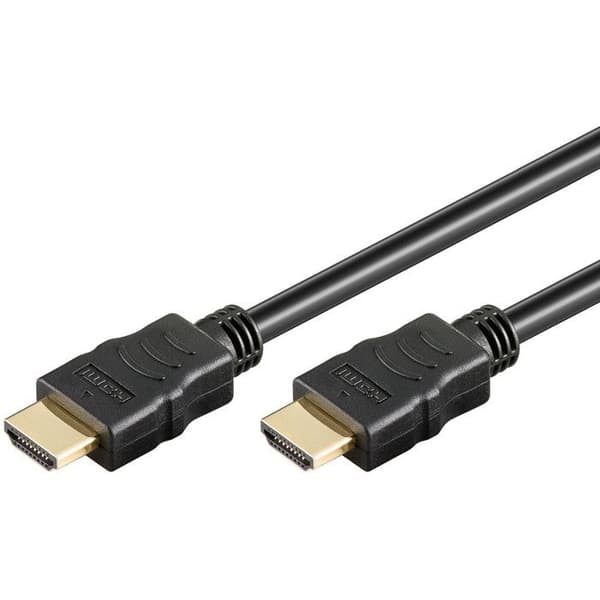 High Speed HDMI™-kabel med Ethernet typ A till typ A 1,5 m