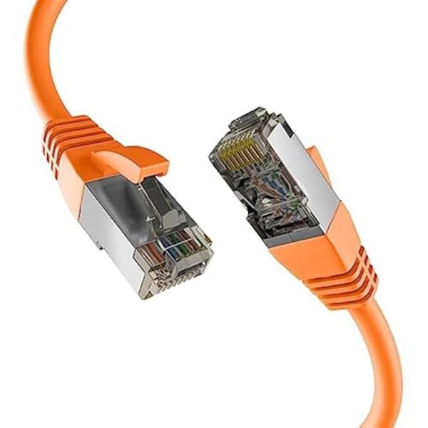 Patchkabel Cat8.1 - EFB-Elektronik - RJ45 Orange - 5 m - PoE - Höghastighet