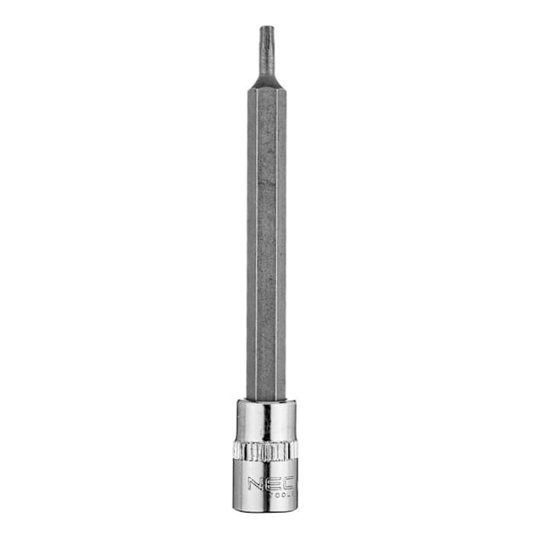 Cle torx - cle manlig stjärna Neo - 10-340 - TORX TX10 spets på 1/4 hylsa, lång, 87 mm