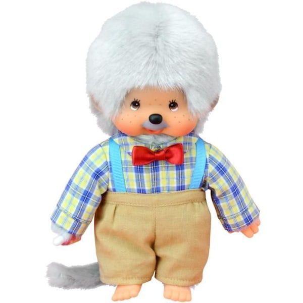 Monchhichi Papi 20 cm plyschleksak - BANDAI - För barn, pojkar - Plyschsortiment
