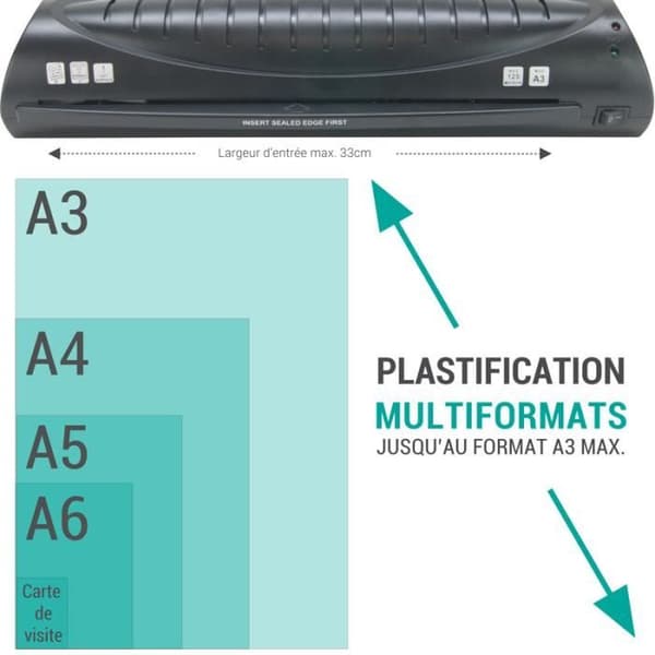 Texet A78211-2X21V PRO laminator med 200 A4-ark