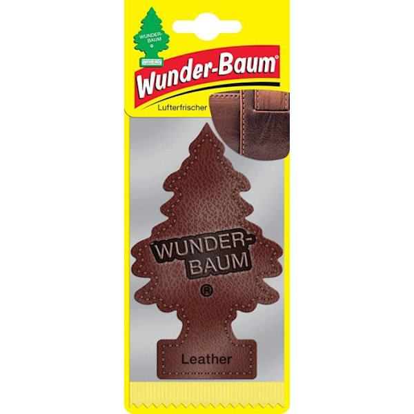 Arbre doft - Wunderbaum - Läder - Äkta doft - För bil - Bekämpar lukter